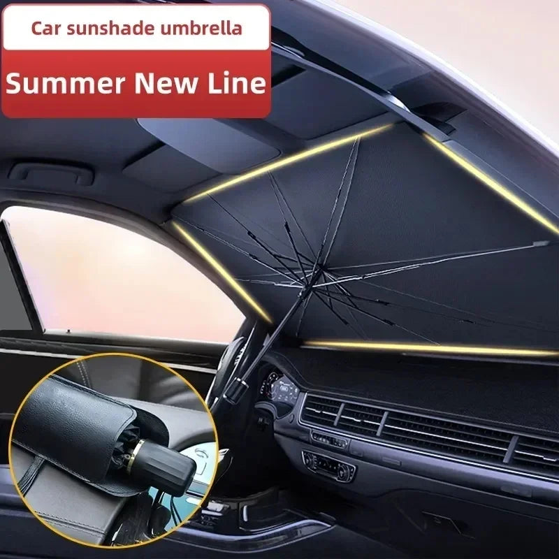 Car Sunshade Umbrella Car Front Window Sunshade Cover Car Sunshade Cover Car Windshield Protection Accessories